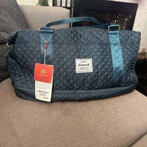 ••NWT Lovevook Travel Duffel Bag Weekender Carry-On Bag “VYUB2062LK25T" Blue